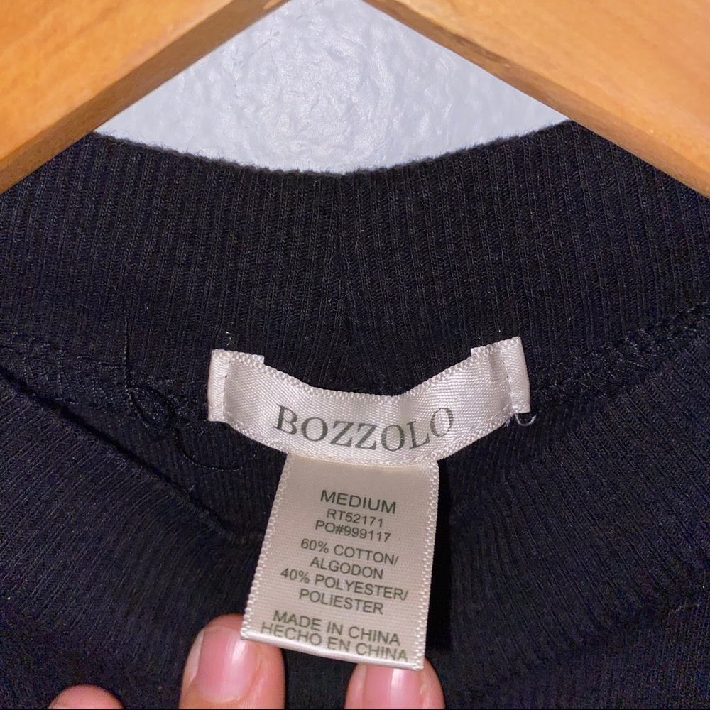 Mock Neck Ribbed Tank Top - Picture 5 of 5